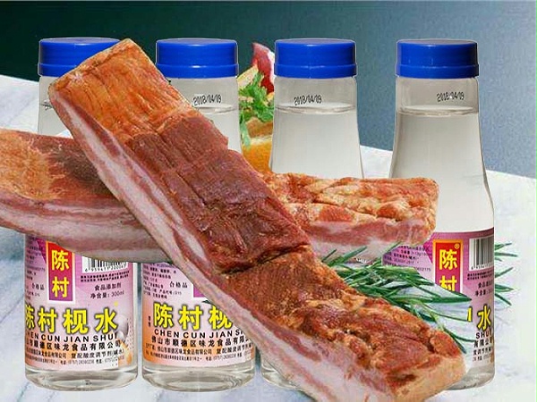 腌制猪肉食用枧水